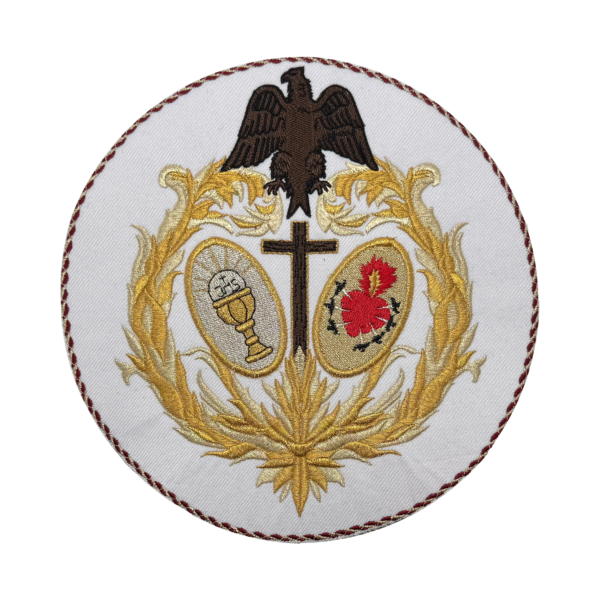 El Cerro. Escudo bordado para nazareno
