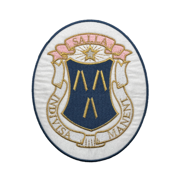 Resurrección. Escudo bordado para nazareno