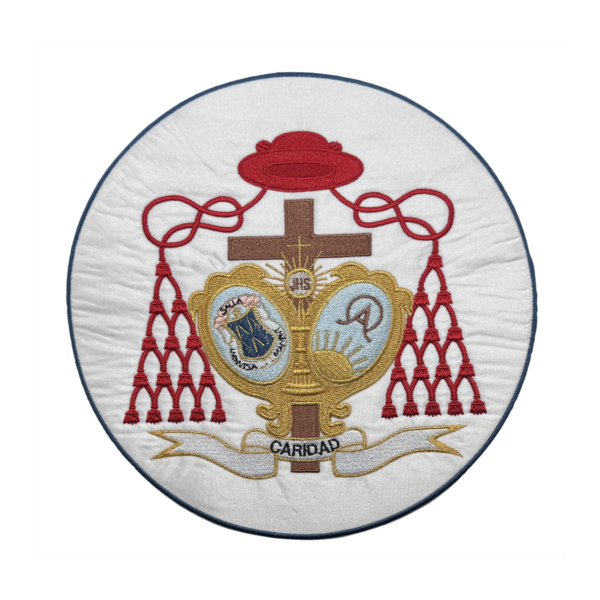 Resurrección. Escudo bordado para nazareno - Imagen 2