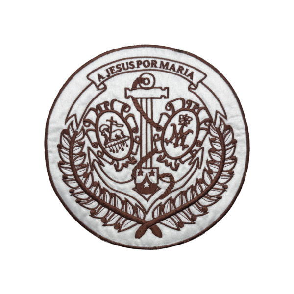El Carmen Doloroso. Escudo bordado para nazareno - Imagen 2