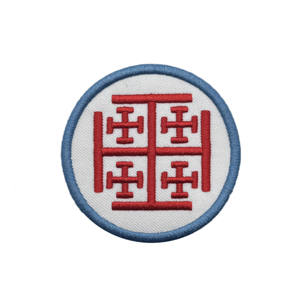 El Silencio. Escudo bordado para nazareno