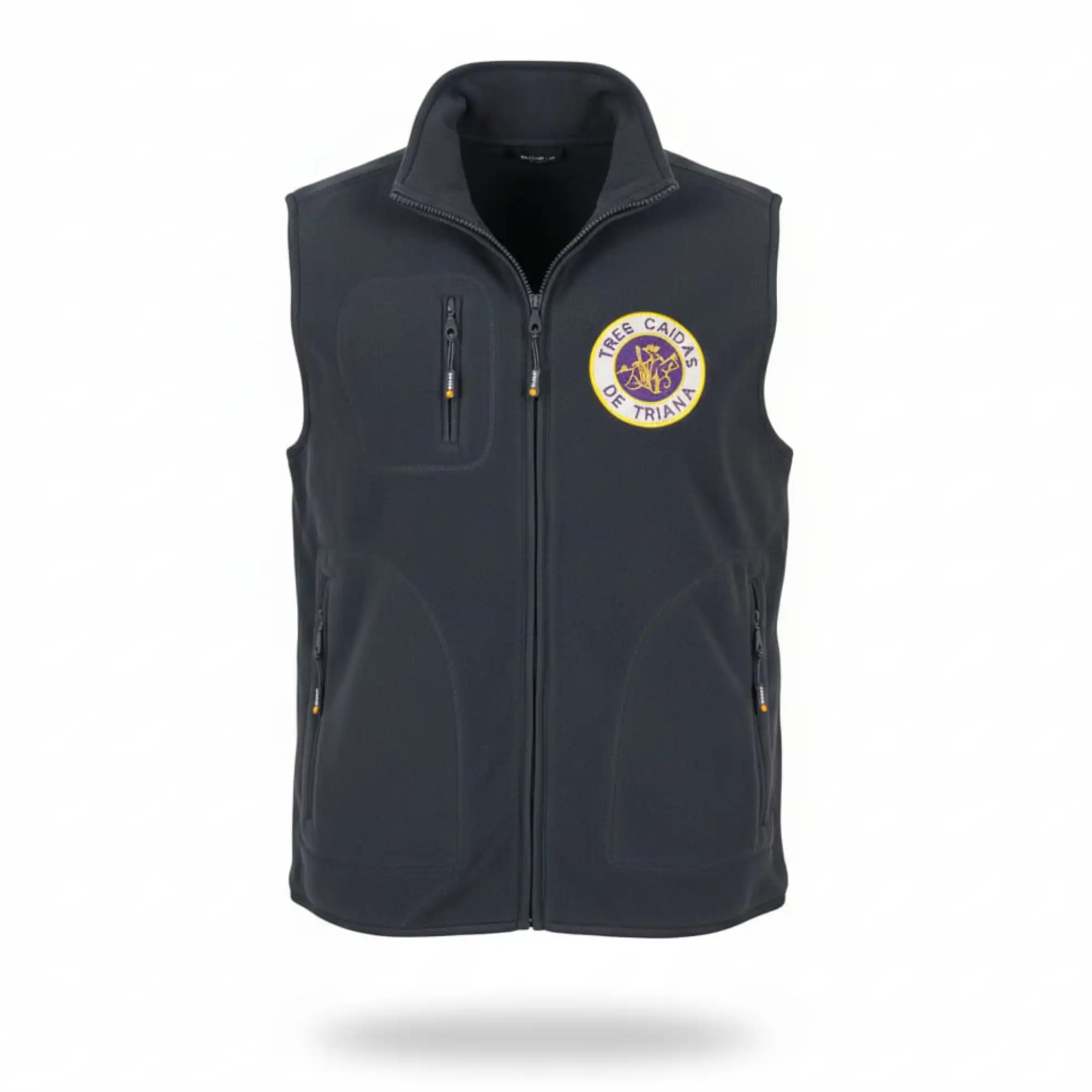 Chaleco polar bordado Tres Caídas