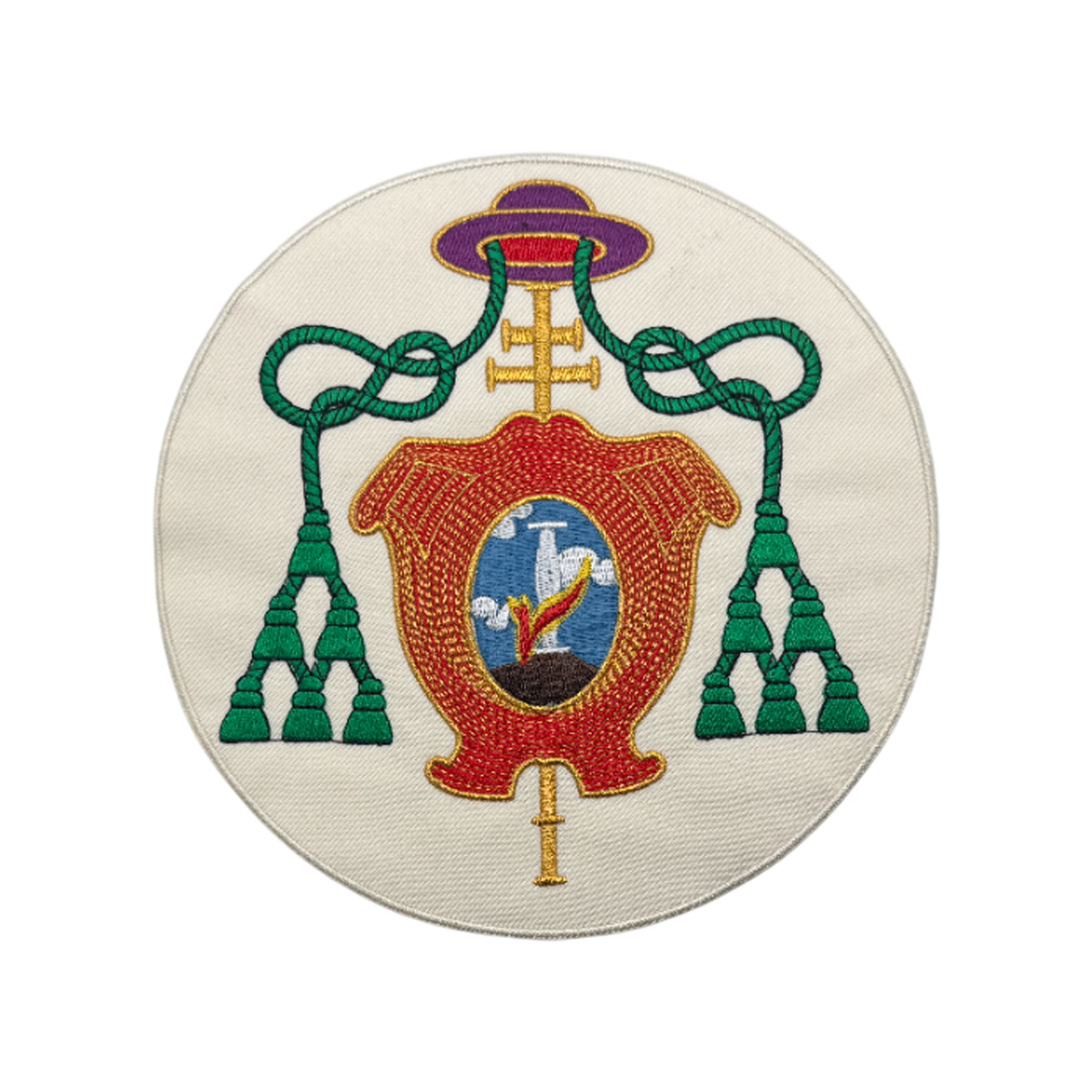 Esperanza Macarena. Escudo bordado para nazareno.