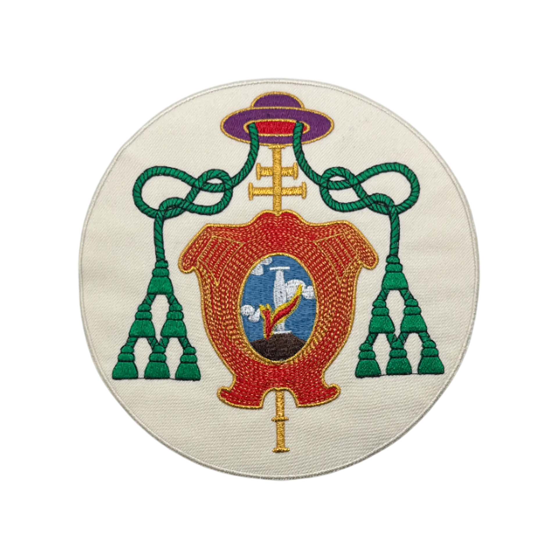 Esperanza Macarena. Escudo bordado para nazareno.