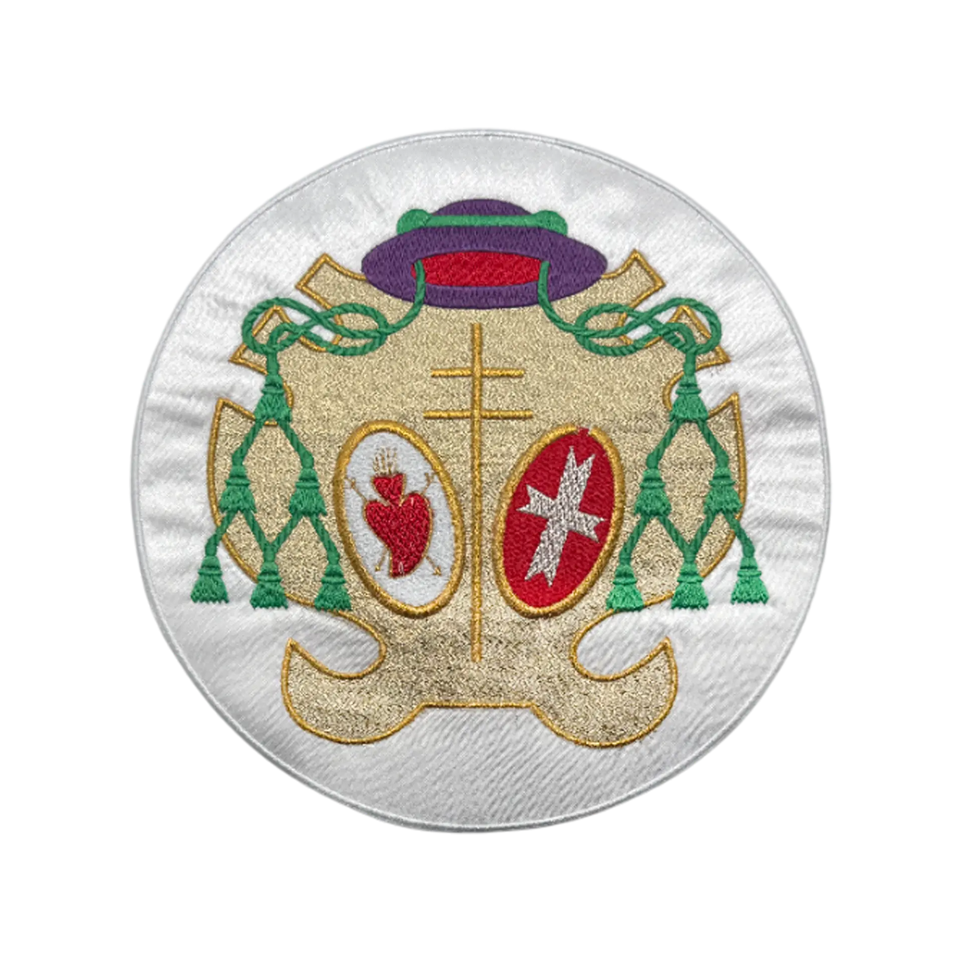 Los Gitanos. Escudo bordado para nazareno