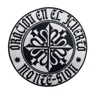 Monte-sión. Escudo bordado para nazareno