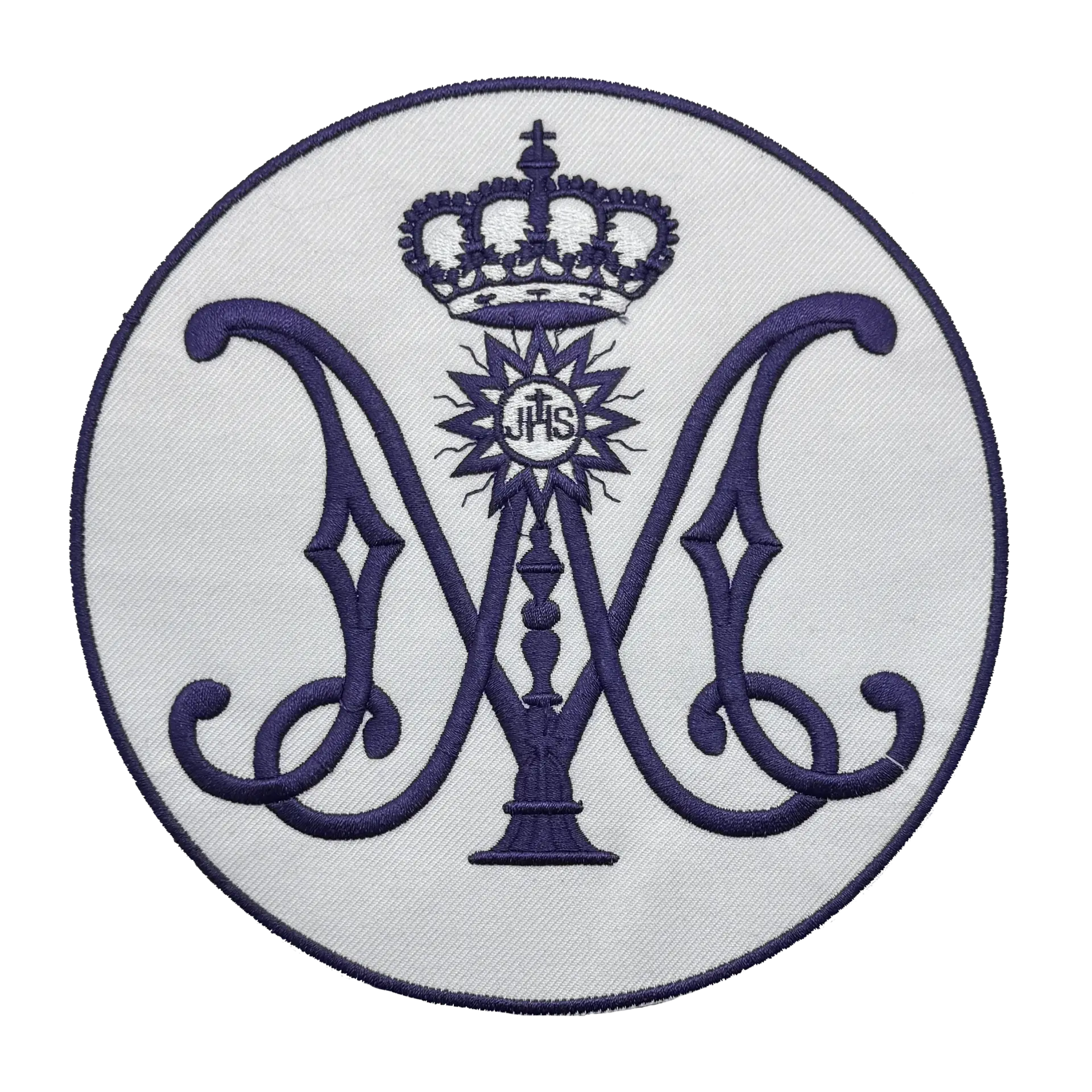 San Bernardo. Escudo bordado para nazareno